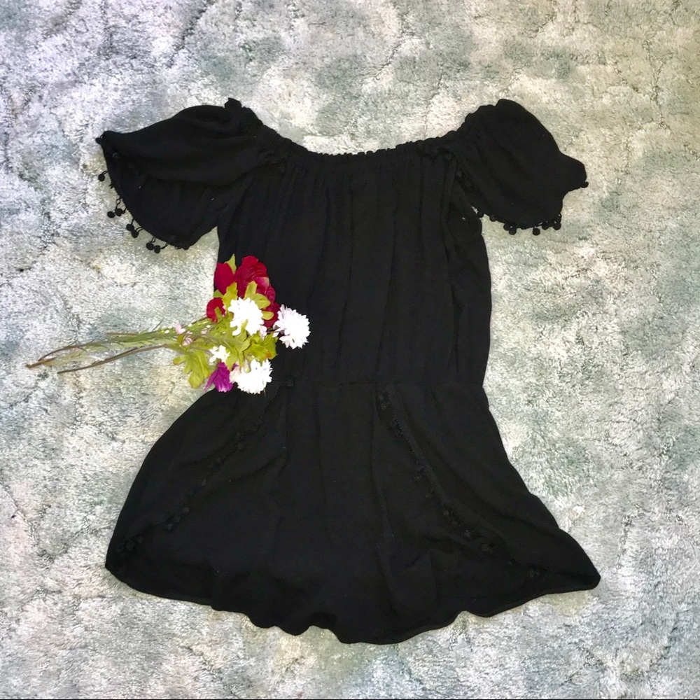 Little black romper